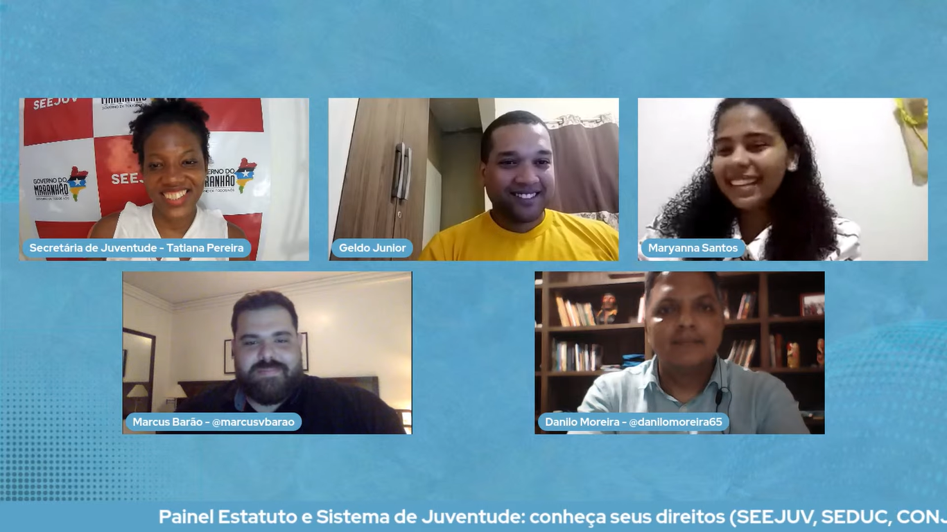 Encontro debateu oportunidade de emprego e o Estatuto da Juventude (Reprodução)