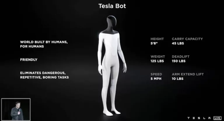 Tesla Bot: Elon Musk anuncia robô com processador da Cybertruck