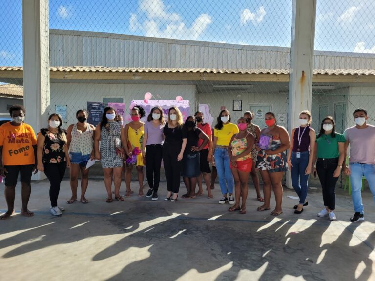 Unidade de Saúde Dr. Hélvio Auto promove ação de combate à violência contra a mulher