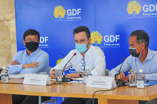 Coletiva sobre as ações do GDF no combate à covid-19