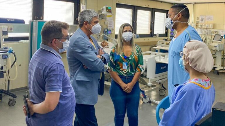 Secretário de Saúde visita Hospital de Base neste domingo (29)