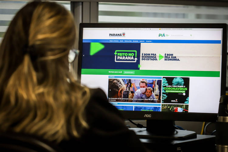 Sites ligados ao Governo do Paraná figuraram entre os mais acessados do País em junho
