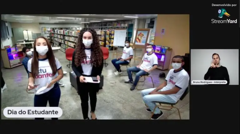 Protagonismo estudantil marca live da SEC em comemoração ao Dia do Estudante