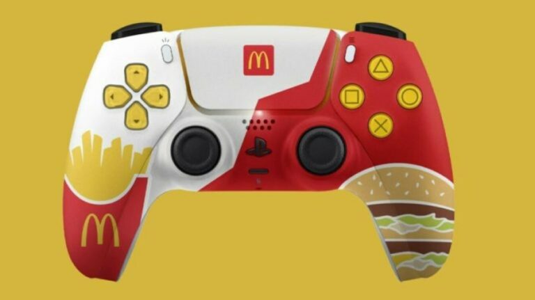 McDonald’s faz promoção com controle de PS5 personalizado, mas Sony veta