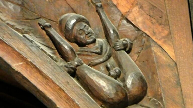 Imagem erótica em Igreja da Inglaterra é descoberta