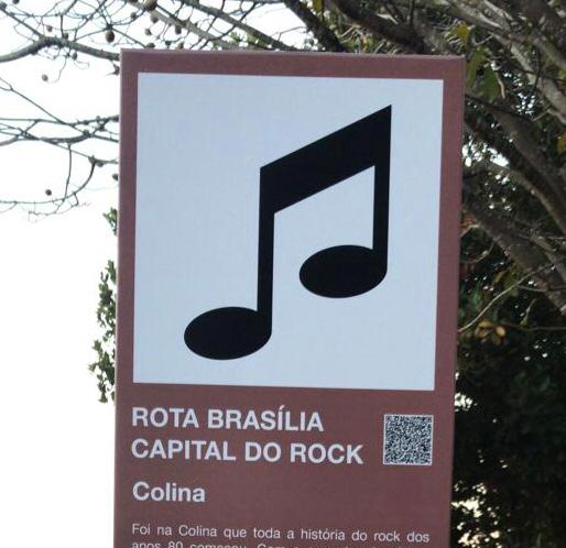 ‘Rota Brasília Capital do Rock’ inaugura placa na Colina
