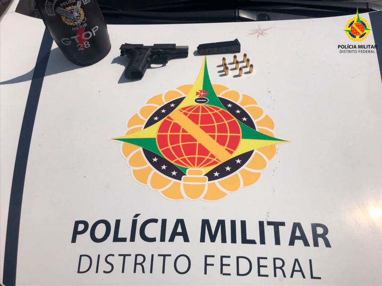 PMDF prende homem por porte ilegal de arma de fogo em Ceilândia