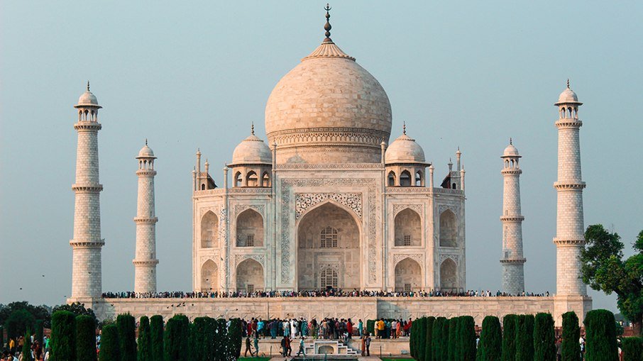 Taj Mahal é considerado um lugar sagrado