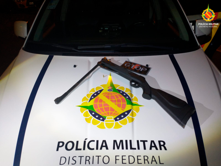 PMDF prende homem por porte ilegal de arma de fogo em Santa Maria