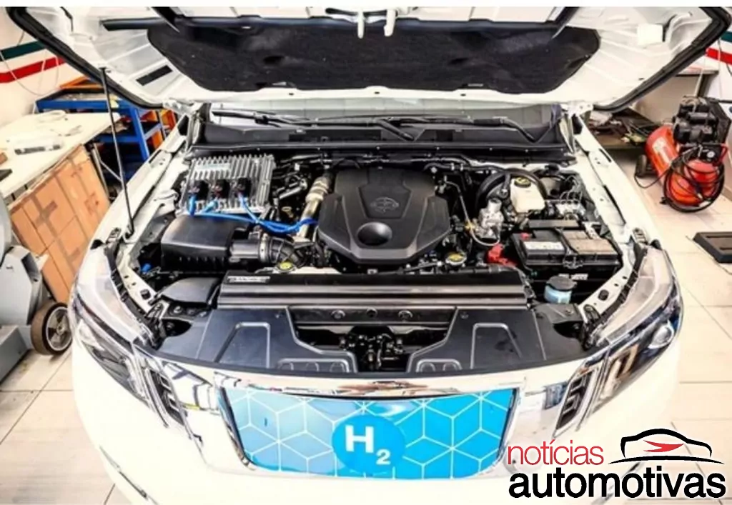 Nissan Frontier movida por hidrogênio é testada na Europa 