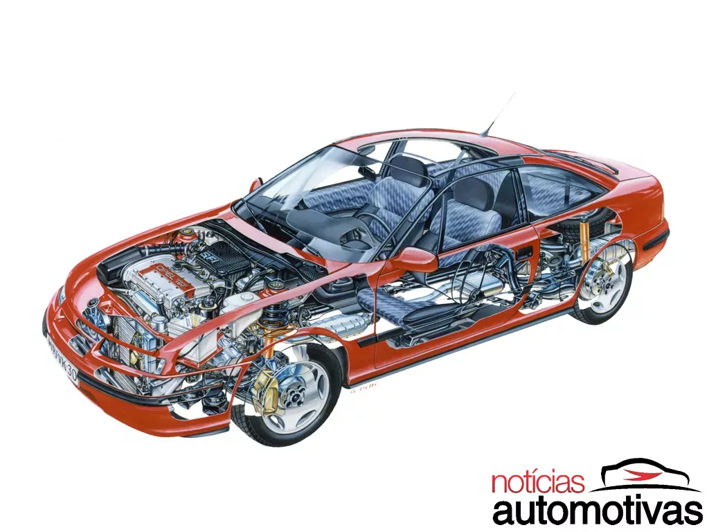 Calibra: ficha técnica, preço, interior, detalhes, motor, fotos 