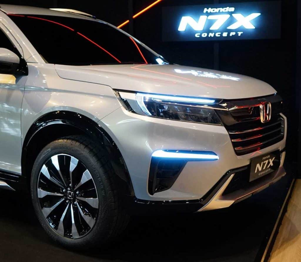 Honda BR-V 2022 deverá surgir na Indonésia como N7X de produção 