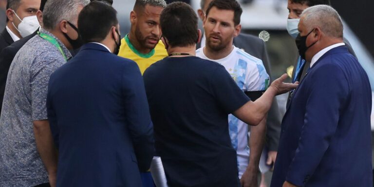 Anvisa paralisa jogo entre Brasil e Argentina pelas Eliminatórias