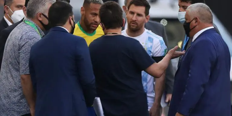 Anvisa paralisa jogo entre Brasil e Argentina pelas Eliminatórias