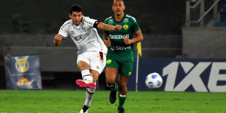 Fluminense e Cuiabá empatam em 2 a 2 na Arena Pantanal