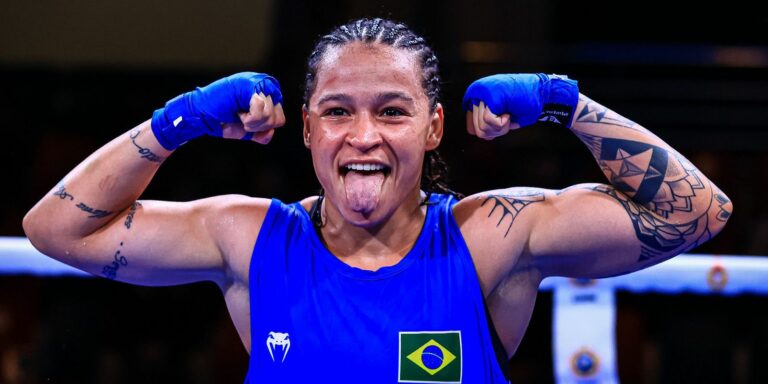 Bia Ferreira atropela rival e garante ouro no Mundial Militar de Boxe
