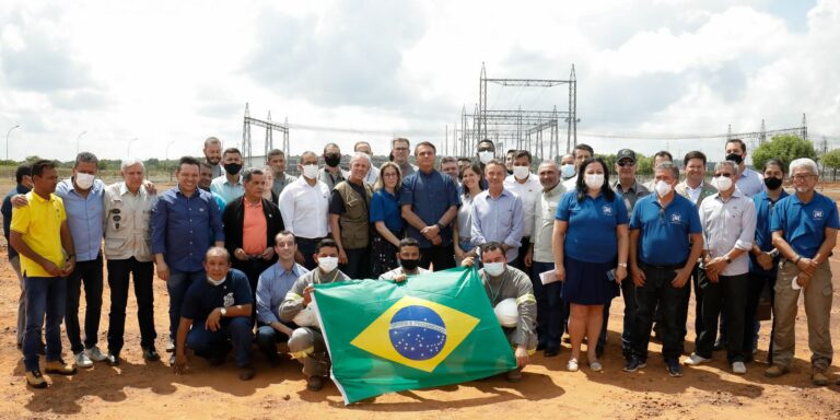Bolsonaro anuncia início das obras do linhão Manaus-Boa Vista