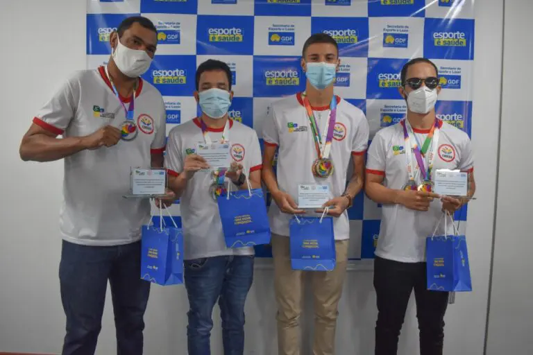 Atletas do Compete Brasília levam medalhas nas Paralimpíadas Universitárias