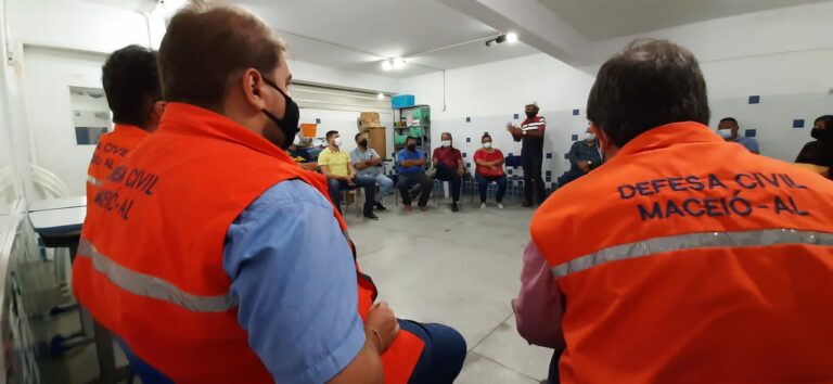 Defesa Civil de Maceió abre inscrições de curso voltado à formação de Núcleos Comunitários