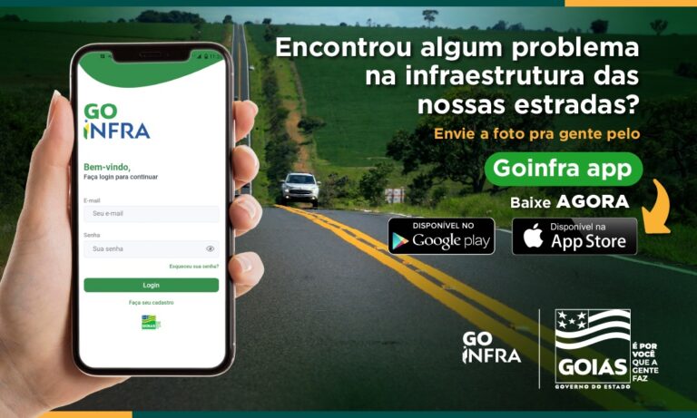 GoInfra App já está disponível nas lojas de aplicativos Google Play e Apple Store