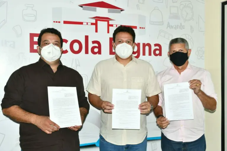 Governo assina convênio para construção de Escola Digna no Povoado Palmeiras, em Icatu