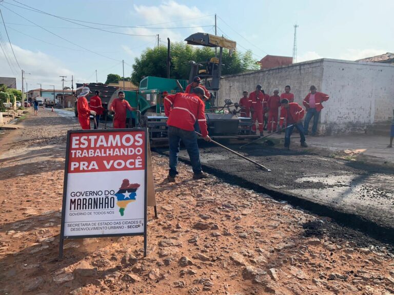 Governo do Estado inicia obras de pavimentação em Coelho Neto