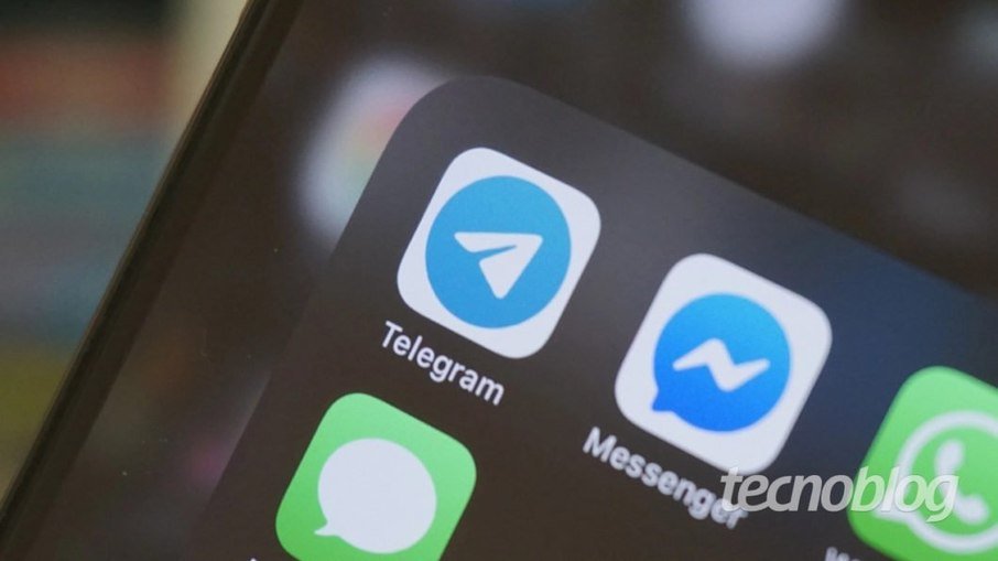 Telegram cresce com queda do WhatsApp