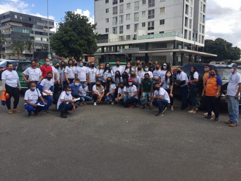 Mobilização para a coleta seletiva nas ruas de Sobradinho