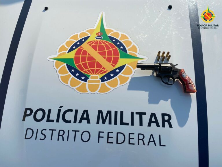 PMDF apreende arma usada em roubo em Taguatinga