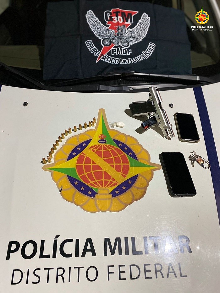 PMDF homem que vinha cometendo vários roubos de celulares foi preso em Ceilândia