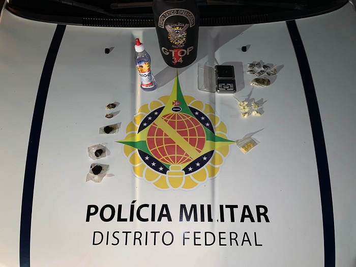 PMDF prende casal por tráfico de drogas em Planaltina