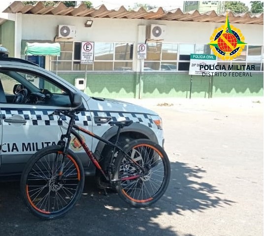 PMDF prende homem que tentava roubar bicicleta no Gama