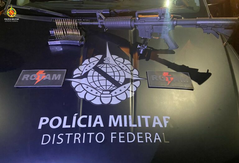PMDF recupera fuzil furtado em hotel de Brasília