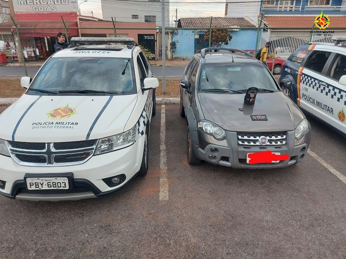 PMDF recupera mais um carro roubado