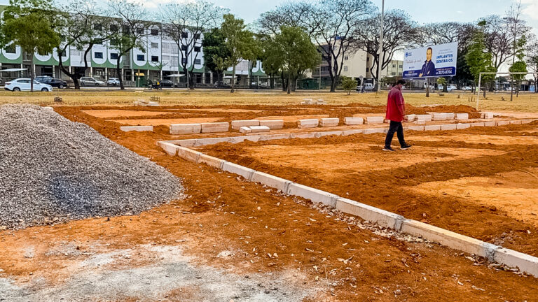 Parque Recreativo de Taguatinga recebe manutenção