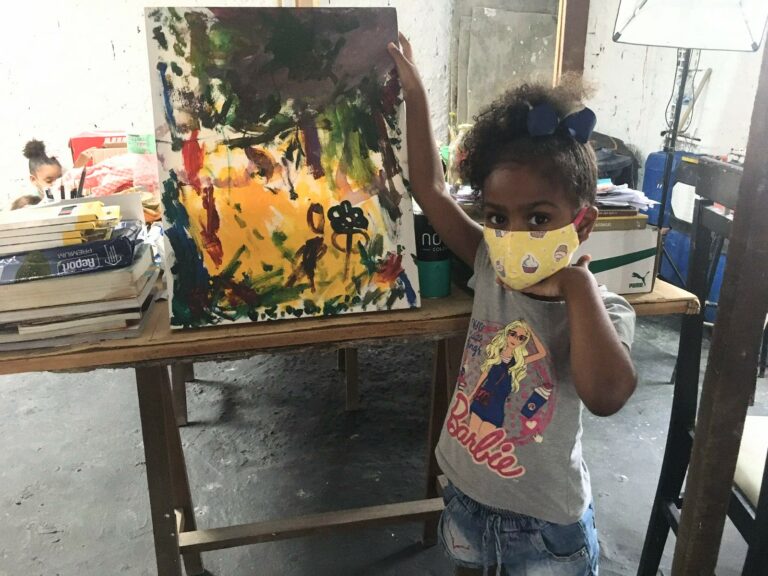 Neste domingo (26) tem oficina de arte gratuita para crianças no Solar do Unhão