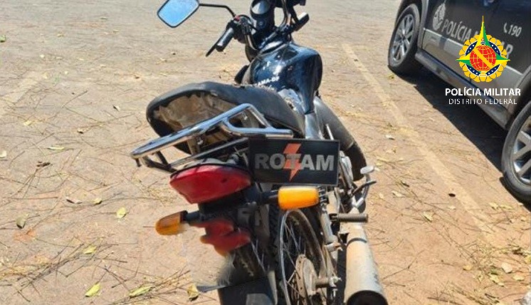 Polícia Militar prende receptador de moto roubada