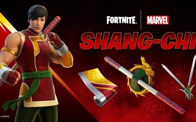 Shang-Chi fica disponível em Fortnite