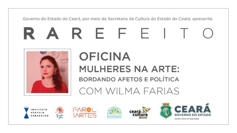 Sobrado Dr. José Lourenço abre inscrições para a oficina “Mulheres na Arte: Bordando afetos e política”