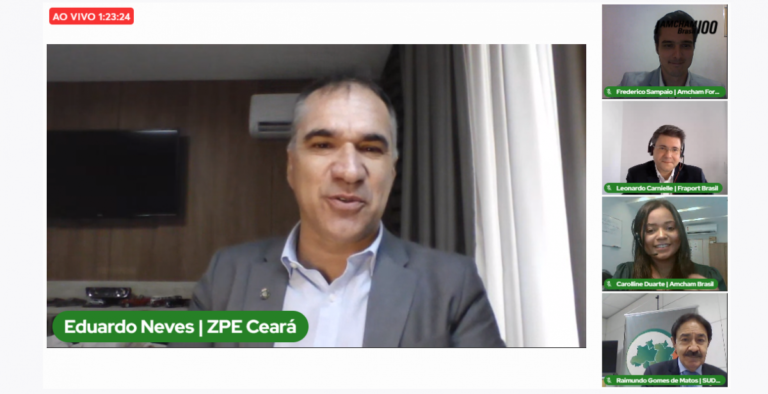 ZPE Ceará apresenta infraestrutura do Estado durante o CE AVANÇA 2021