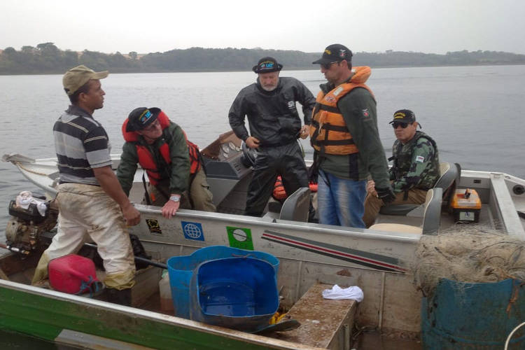 Força-tarefa do IAT identifica desmatamento e pesca ilegal no Norte Pioneiro
