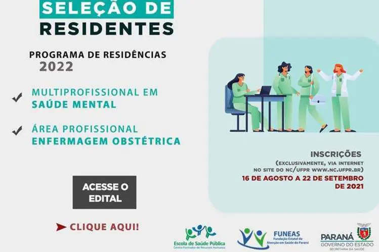 Escola de Saúde abre vagas de residências em enfermagem e saúde mental