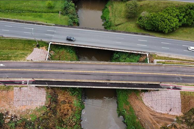 Estado inaugura ponte sobre Rio Iguaçu e cria nova ligação entre Curitiba e São José dos Pinhais