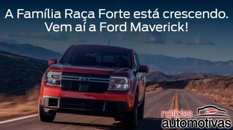 Ford oficializa Maverick para 2022 como picape de entrada