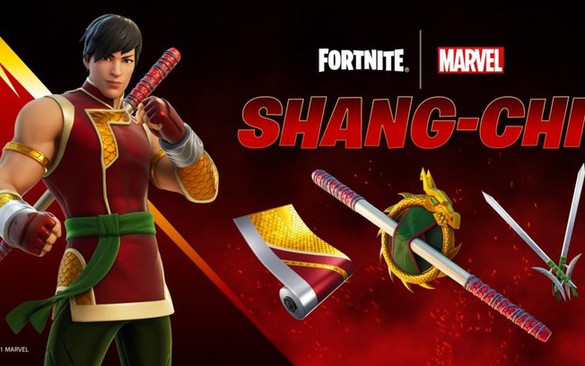 Shang-Chi: novo herói da Marvel é lançado em Fortnite com roupa clássica