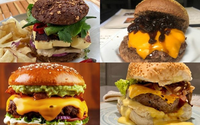 4 receitas de hambúrgueres diferentões para provar ainda hoje!