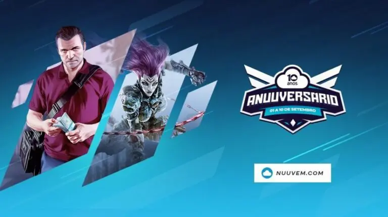 Nuuvem dá desconto em mais de 1.500 jogos na promoção de 10 anos da loja