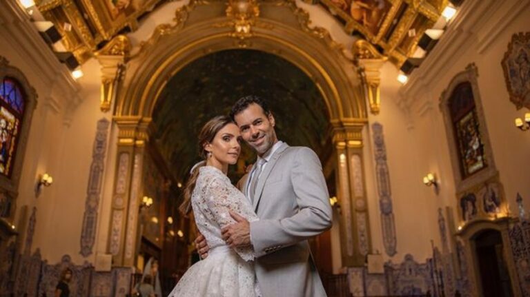 Veja fotos do casamento de Carol Celico e Eduardo Scarpa em São Paulo