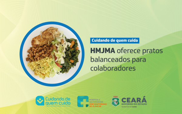 “Cuidando de quem cuida”: projeto do HMJMA incentiva colaboradores a melhorar hábitos alimentares