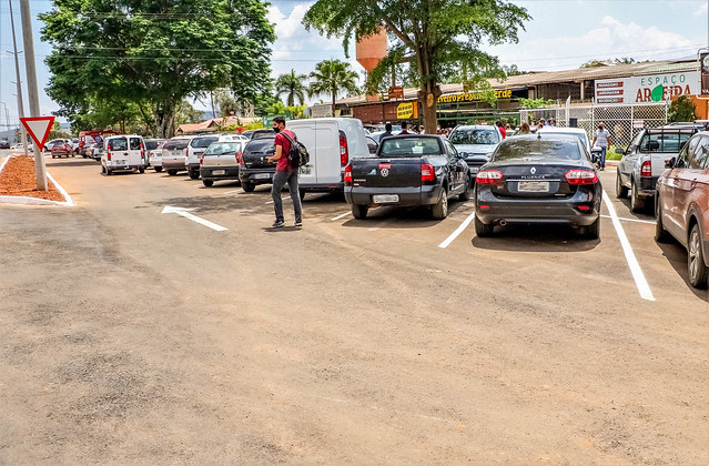 Polo Verde agora tem estacionamento pavimentado